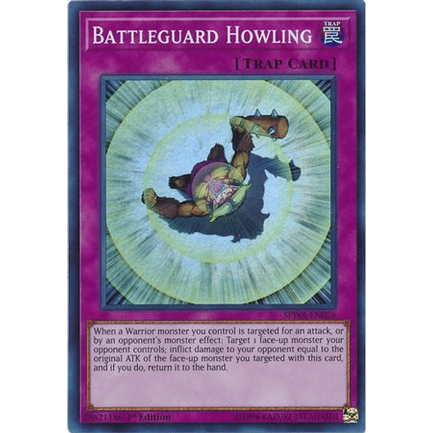 Battleguard Howling - SPWA-EN056 - Super Rare 