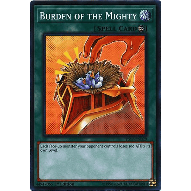 Burden of the Mighty - YS17-EN029 - Common