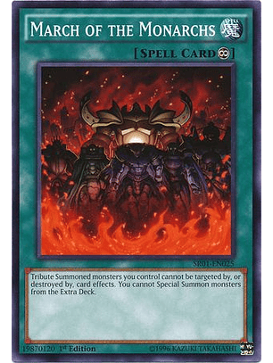March of the Monarchs - SR01-EN025 - Common