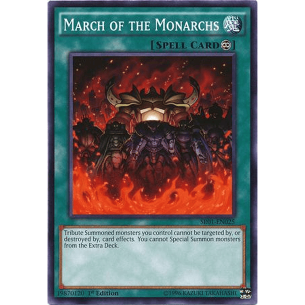 March of the Monarchs - SR01-EN025 - Common