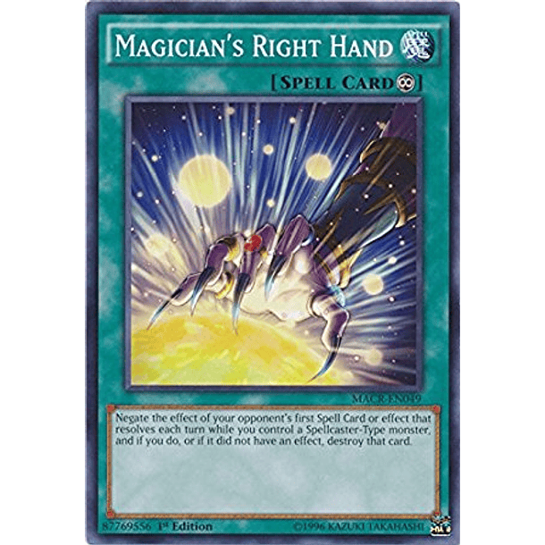 Magician's Right Hand - MACR-EN049 - Common