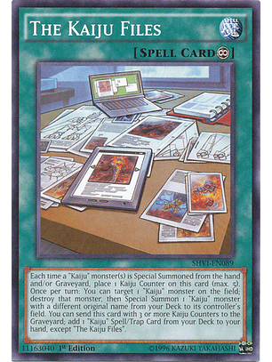 The Kaiju Files - SHVI-EN089 - Common 