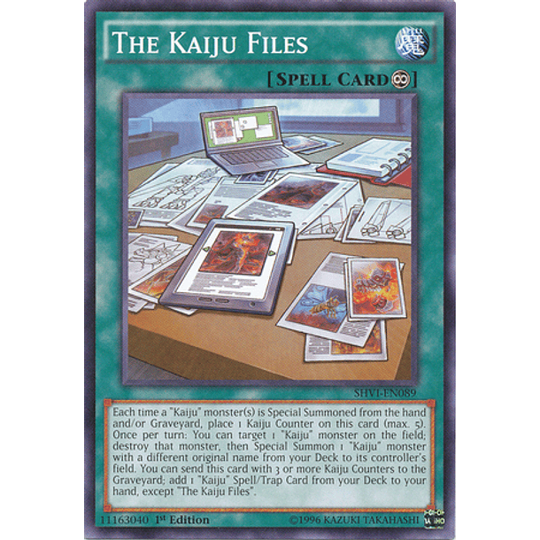 The Kaiju Files - SHVI-EN089 - Common 