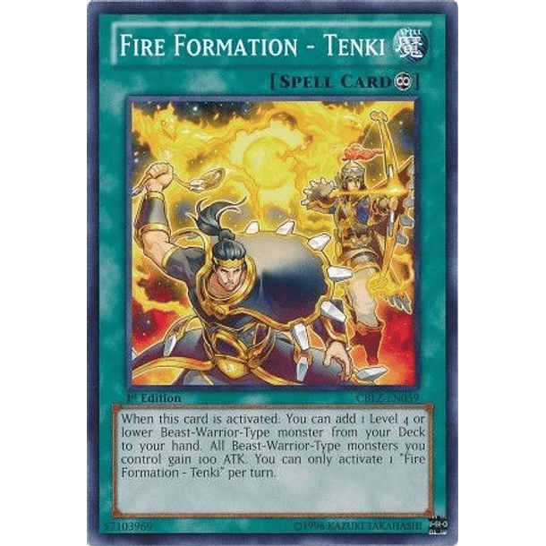 Fire Formation - Tenki - CBLZ-EN059 - Common