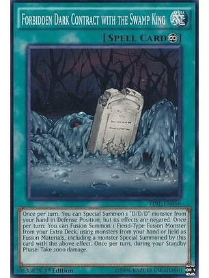 Forbidden Dark Contract with the Swamp King - TDIL-EN056 - Common