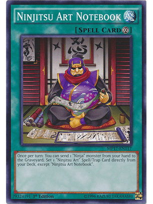 Ninjitsu Art Notebook - MP17-EN117 - Common