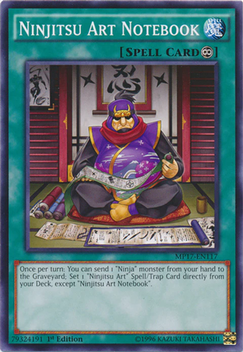 Ninjitsu Art Notebook - MP17-EN117 - Common