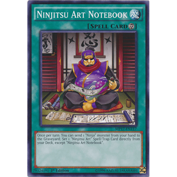 Ninjitsu Art Notebook - MP17-EN117 - Common