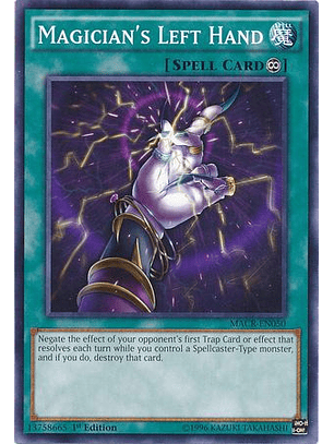 Magician's Left Hand - MACR-EN050 - Common 