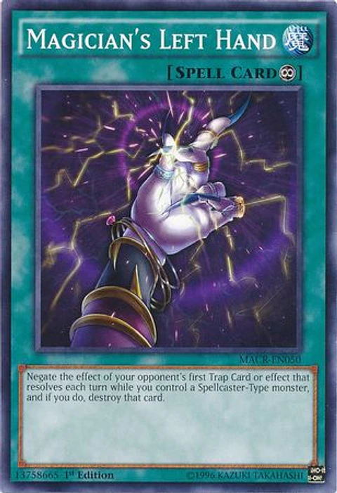 Magician's Left Hand - MACR-EN050 - Common 
