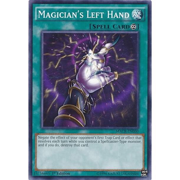 Magician's Left Hand - MACR-EN050 - Common 