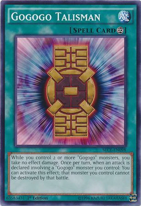 Gogogo Talisman - SECE-EN098 - Common