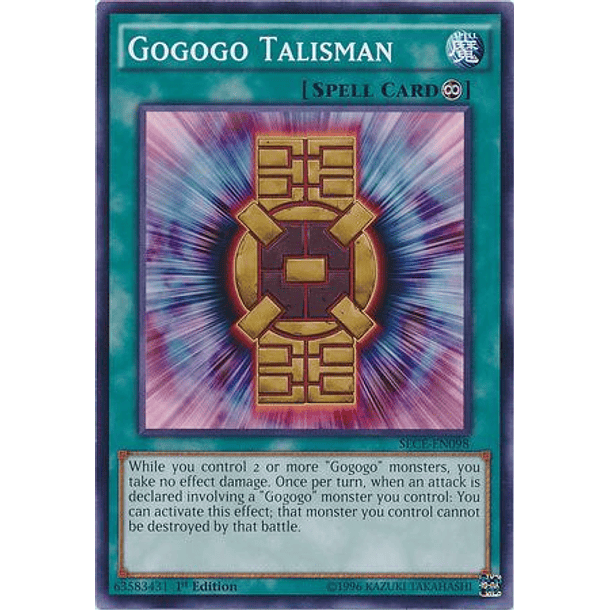 Gogogo Talisman - SECE-EN098 - Common