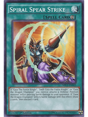 Spiral Spear Strike - MIL1-EN043 - Common