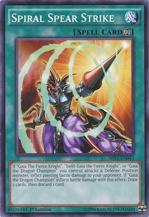 Spiral Spear Strike - MIL1-EN043 - Common