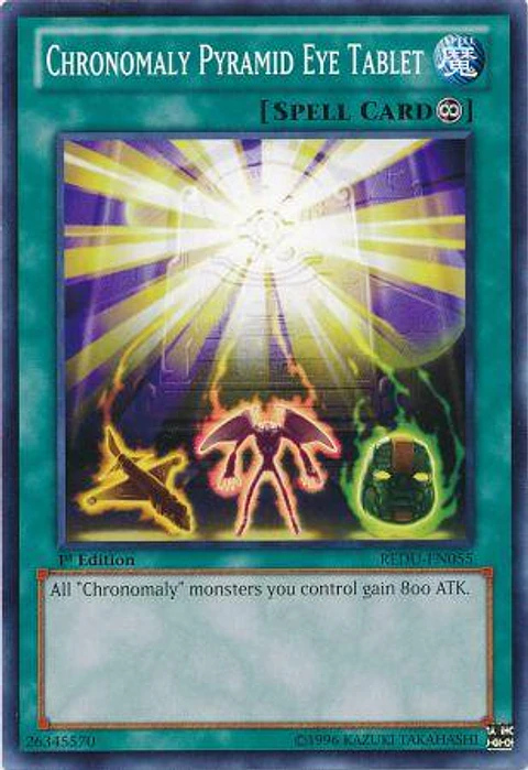 Chronomaly Pyramid Eye Tablet - REDU-EN055 - Common