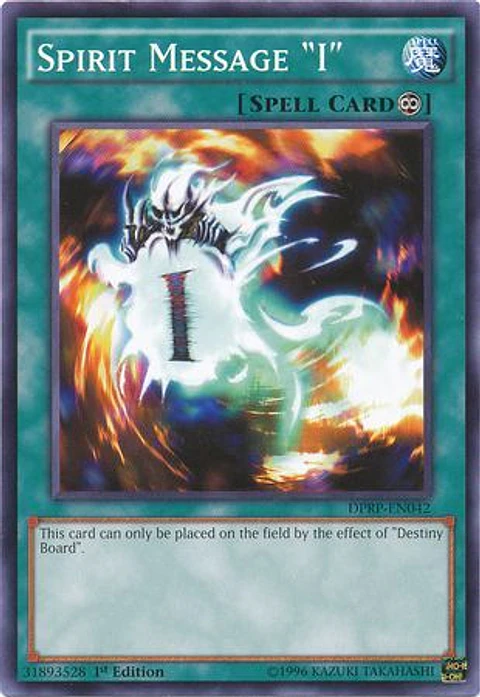 Spirit Message "I" - DPRP-EN042 - Common