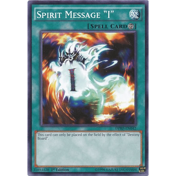 Spirit Message "I" - DPRP-EN042 - Common