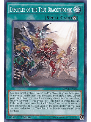 Disciples of the True Dracophoenix - MACR-EN055 - Common