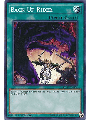 Back-Up Rider - CORE-EN064 - Common