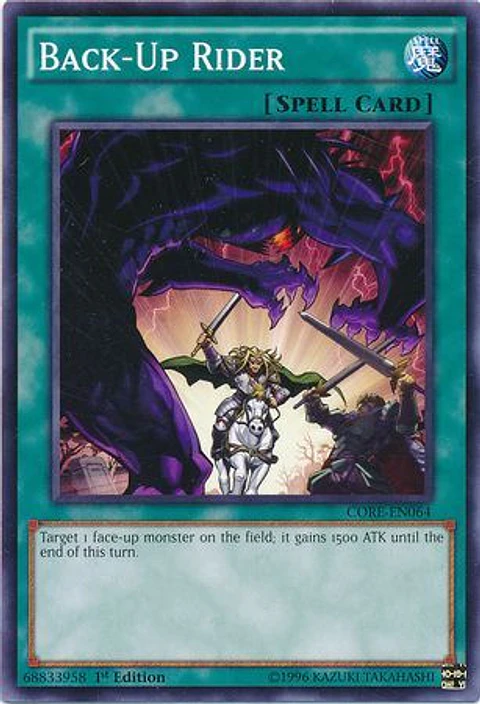 Back-Up Rider - CORE-EN064 - Common