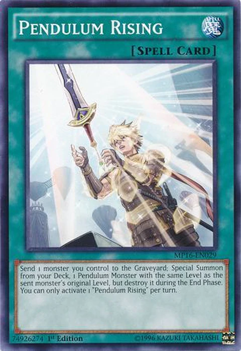 Pendulum Rising - MP16-EN029 - Common