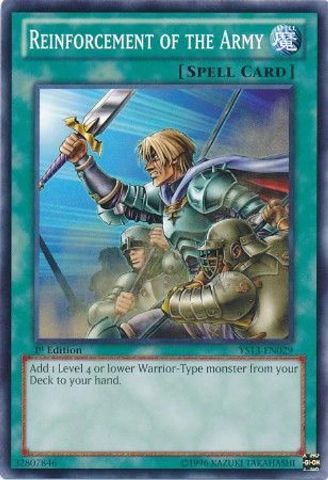 Reinforcement of the Army - YS13-EN029 - Common (jugada)