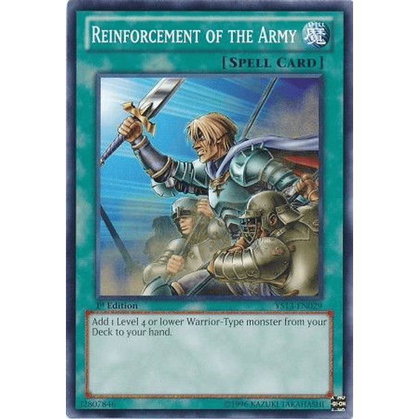 Reinforcement of the Army - YS13-EN029 - Common (jugada)