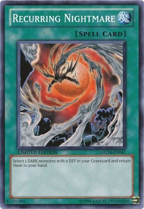 Recurring Nightmare - GLD4-EN041 - Common