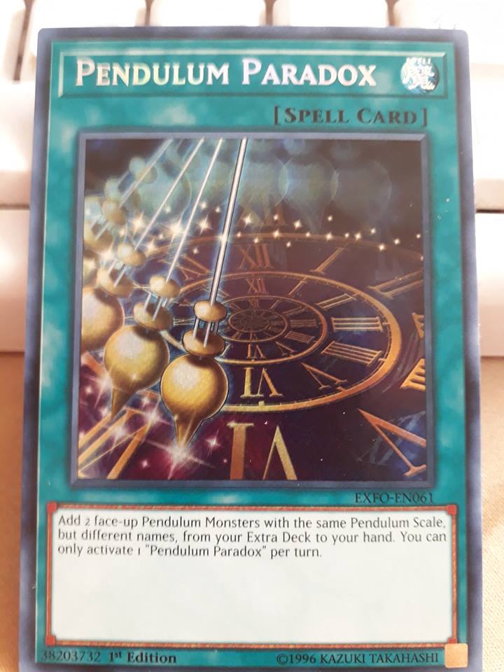 Pendulum Paradox - EXFO-EN061 - Secret Rare  1