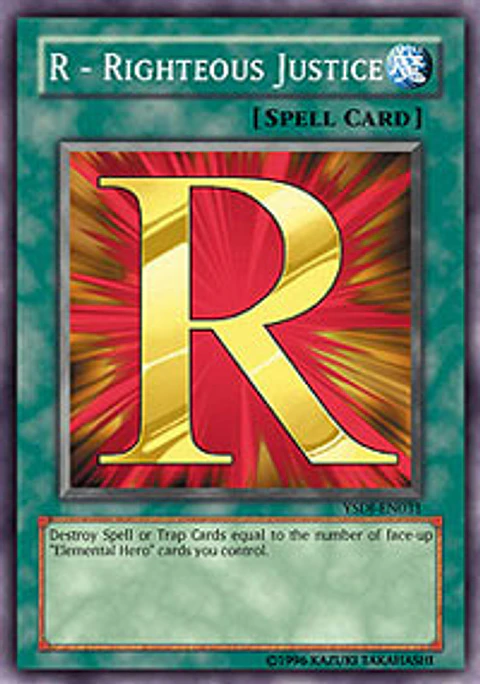 R - Righteous Justice - YSDJ-EN031 - Common