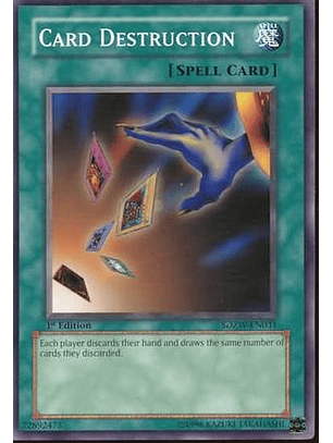 Card Destruction - SDZW-EN031 - Common