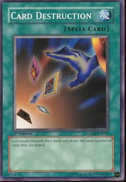 Card Destruction - SDZW-EN031 - Common