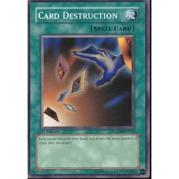 Card Destruction - SDZW-EN031 - Common