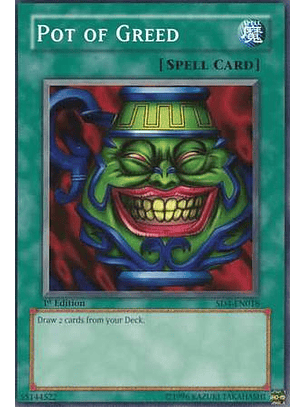 Pot of Greed - SD4-EN018 - Common