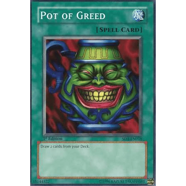 Pot of Greed - SD4-EN018 - Common