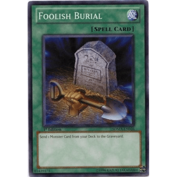 Foolish Burial - SDMA-EN026 - Common