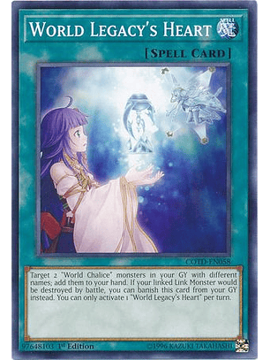 World Legacy's Heart - COTD-EN058 - Common