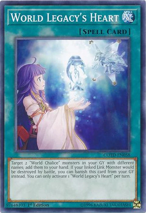 World Legacy's Heart - COTD-EN058 - Common
