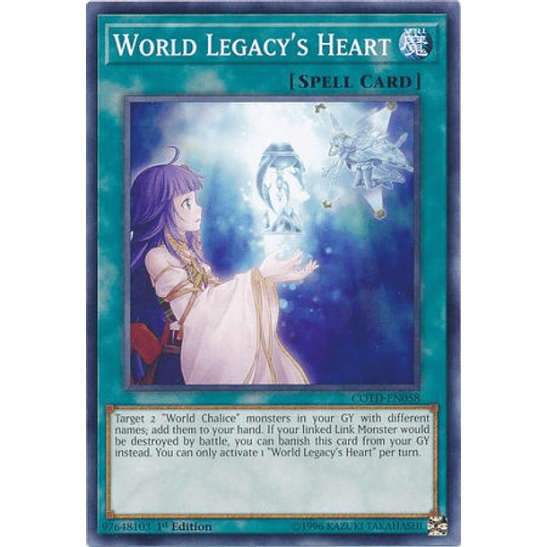 World Legacy's Heart - COTD-EN058 - Common