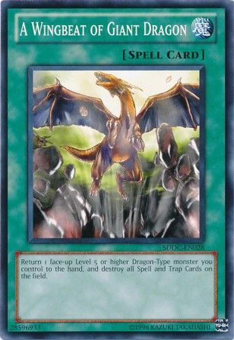 A Wingbeat of Giant Dragon - SDDC-EN028 - Common