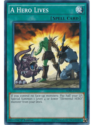 A Hero Lives - SDHS-EN026 - Common