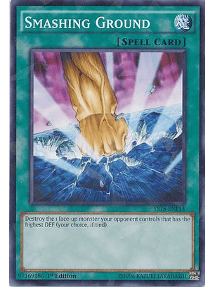 Smashing Ground - YS15-ENF14 - Shatterfoil Rare