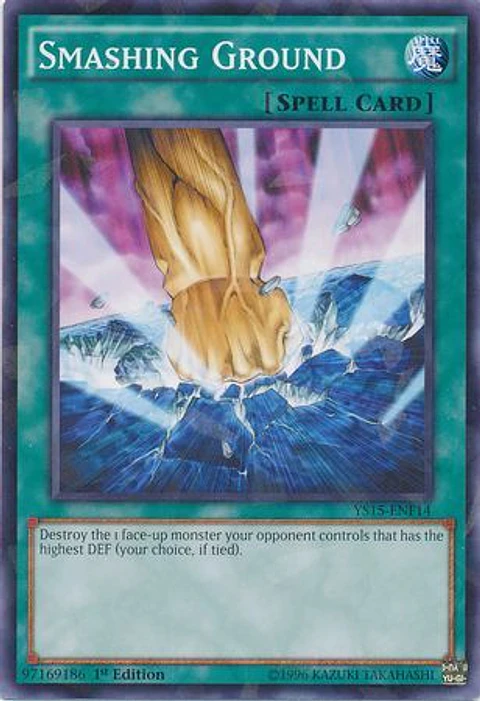 Smashing Ground - YS15-ENF14 - Shatterfoil Rare