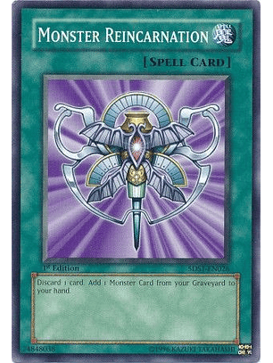 Monster Reincarnation - 5DS1-EN026 - Common