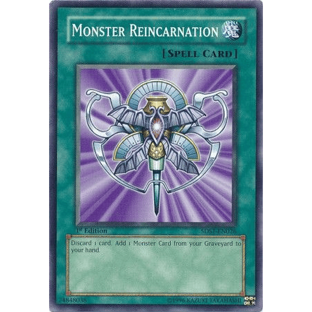 Monster Reincarnation - 5DS1-EN026 - Common