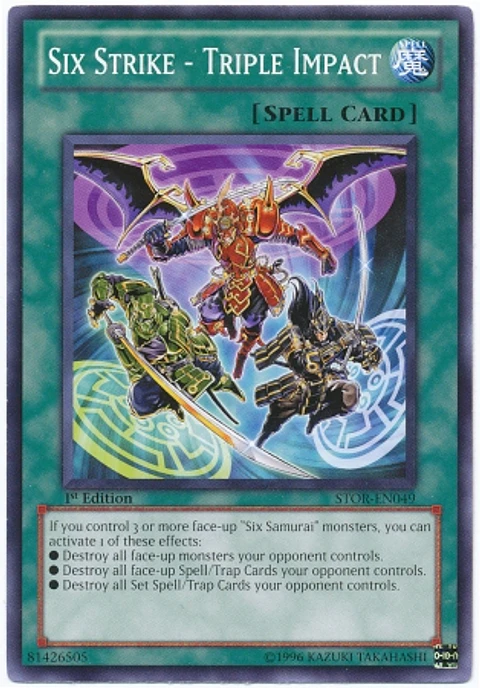 Six Strike - Triple Impact - STOR-EN049 - Common