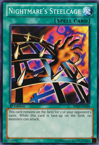 Nightmare's Steelcage - BP02-EN148 - Common  1