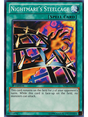 Nightmare's Steelcage - BP02-EN148 - Common 