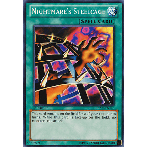 Nightmare's Steelcage - BP02-EN148 - Common 